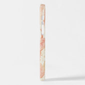 ソフトピンクフローラ モノグラムの iPhoneケース (左側面)