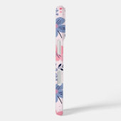 ソフトピンクブルーの野の花の草原の美意識 Case-Mate iPhoneケース (裏面 / 右)