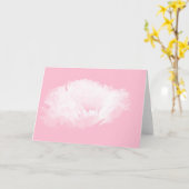 ソフトピンクホワイト牡丹フローラHGC1 カード (黄色い花)