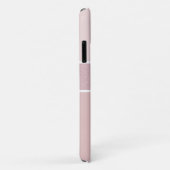 ソフトピンクミニマルガール Case-Mate iPhoneケース (裏面/右)