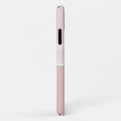 ソフトピンクミニマルガール Case-Mate iPhoneケース (裏面/右)