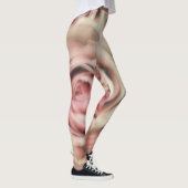 ソフトピンクローズソフトシックユニーク レギンス (右)