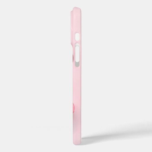 ソフトピンクローズブーケアートケースメイトiPhoneケース Case-Mate iPhoneケース (裏面 / 左)