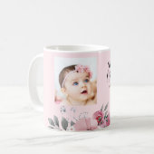 ソフトピンク来ありがとう！洗礼写真 コーヒーマグカップ (正面左)