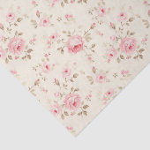 ソフトピンク絵を描バラ 薄葉紙 (詳細)
