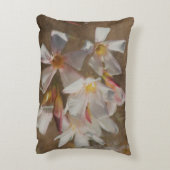 ソフトピンク赤面オレアンダーデジタルアート アクセントクッション (裏面(縦))