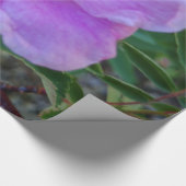 ソフトピンク開花 ラッピングペーパー (角)