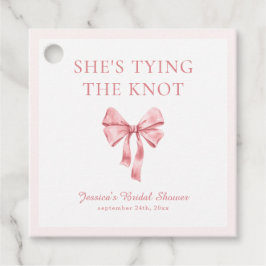 ソフトピンク コケティ シャワーのお知らせ フェイバータグ