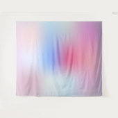 ソフトピンク モダン カラフル タペストリー (正面(横))