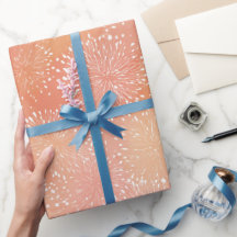 ソフトピーチコーラルグローのグラデーション抽象パターン