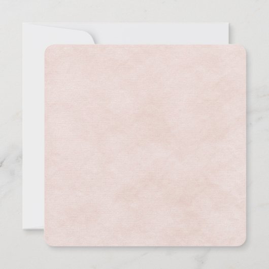 ソフトピーチデイジー結婚式招待状 招待状 (裏面)