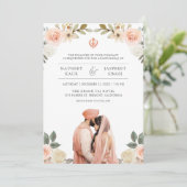 ソフトピーチフローラアナンドカラジインディアンシーク結婚ズ 招待状 (スタンド正面)