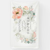 ソフトピーチフローラブライダルシャワー 横断幕 (縦)