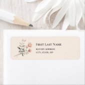 ソフトピーチ結婚ズ差出人住所ラベル ラベル (インサイチュ)