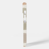 ソフトピーブルズグリッド電話ケース – ミニマルオーガニックリスト Case-Mate iPhoneケース (裏面 / 左)