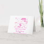 ソフトピ葉ンクの「母の日」カードのフロント文字 カード (裏面)