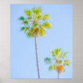 ソフトフォーカスのツインパームズ ポスター (正面)