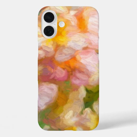 ソフトフラワーペイント抽象 Case-Mate iPhoneケース (裏面)