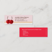 ソフトフルーツ生産者スキニーの名刺 スキニー名刺 (正面/裏面)