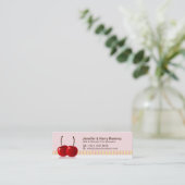 ソフトフルーツ生産者スキニーの名刺 スキニー名刺 (スタンド正面)