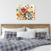 ソフトフローラエレガンス キャンバスプリント (インサイチュ (寝室))