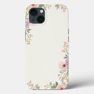 ソフトフローラエレガンスiPhoneケース iPhone 13ケース