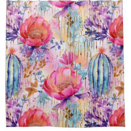 ソフトフローラサボ夢 シャワーカーテン