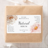 ソフトフローラピンク顔血清ラベル ラベル (インサイチュ)