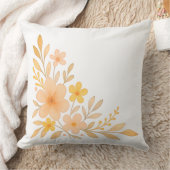 ソフトフローラプリント枕投げ枕 クッション (ブランケット)