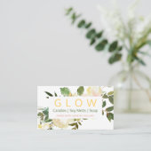 ソフトフローラロウソク豆溶石鹸及びDIY船 名刺 (スタンド正面)