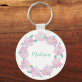 ソフトフローラ円環 キーホルダー (正面)