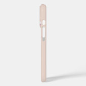 ソフトブラッシュフラワー カスタムネーム フラワー Case-Mate iPhoneケース (裏面 / 左)