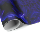 ソフトブルーのデザイナーラッピング紙 ラッピングペーパー (ロールコーナー)