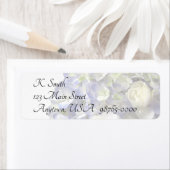 ソフトブルーアジサイのペルソナライズ ラベル (インサイチュ)