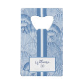 ソフトブルーウォーターカラーシーシェル クレジットカード栓抜き (裏面)