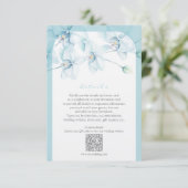 ソフトブルーオーキッド結婚ズ詳細 エンクロージャーカード (スタンド正面)