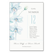 ソフトブルーオーキッド結婚ズ テーブルナンバー (裏面)