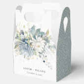 ソフトブルーグリーン多肉性フローラボタニッ結婚クス フェイバーボックス (オープン)