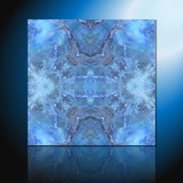 ソフトブルースウェーブアンドカーブ タイル