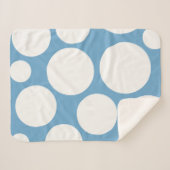 ソフトブルーハイゲブランケット シェルパブランケット (正面(横))