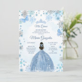 ソフトブルーバタフライ&ウィンターシーズンスウィート15th Inv 招待状 (スタンド正面)