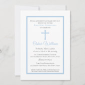 ソフトブルーフレーム最初のコミュニティ 招待状 (正面)