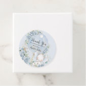 ソフトブルーフローラバルーンエレファントボーイ赤ちゃんシャワー フェイバータグ (インサイチュ)