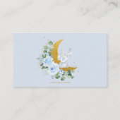 ソフトブルーフローラ緑化エレファントブックスベビー エンクロージャーカード (裏面)