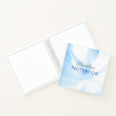 ソフトブループリントスパイラルノートブック ノートブック (内部)