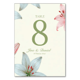 ソフトブルーム テーブルナンバー