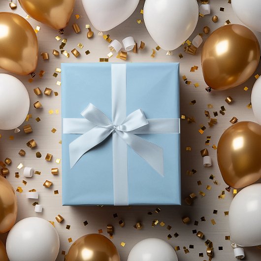 ソフトブルーラッピング紙転が ラッピングペーパー