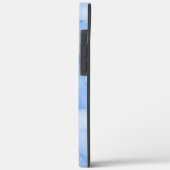 ソフトブルー水彩抽象画 Case-Mate iPhoneケース (裏面 / 左)