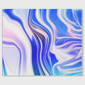 ソフトブルー色相 ラッピングペーパー (フラット)