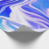 ソフトブルー色相 ラッピングペーパー (角)